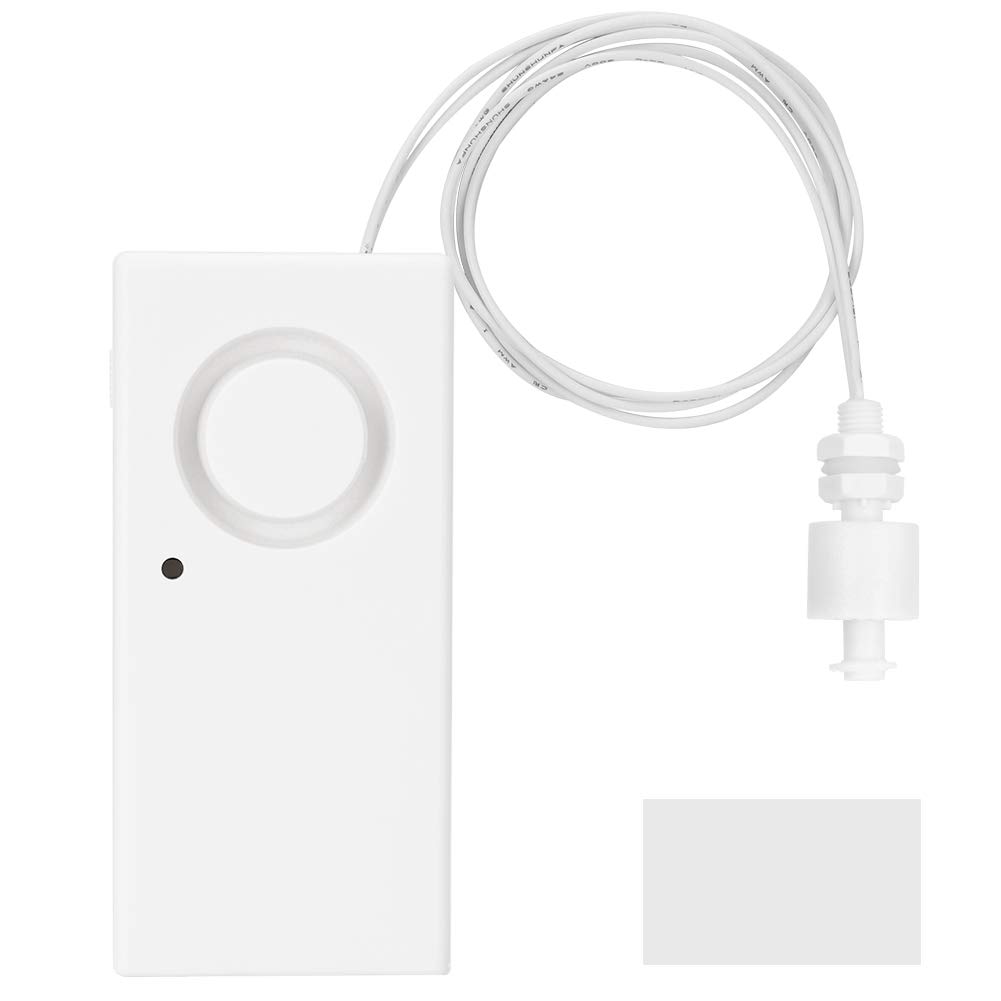 Water Detector, Water Sensor Wireless Water Leak Detector Sound Alarm Sensor with Float Home Water Leak Sensor for Fish Tank Water Purifier