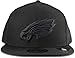 New Era Men's Black Philadelphia Eagles Black On Black 9FIFTY Adjustable Hat