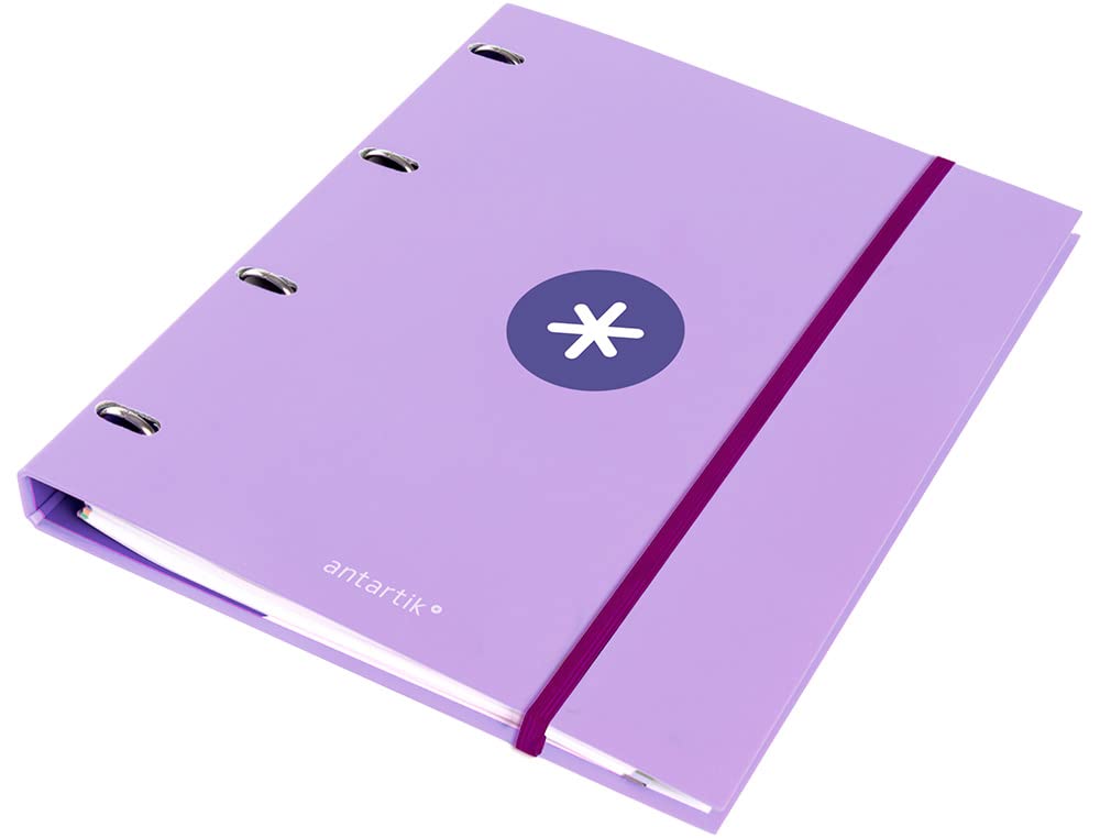 Folder with Refill A4 Liderpapel Antartik Lavender Lilac