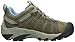KEEN Women's Voyageur Low Height Breathable Hiking Shoes, Brindle/Alaskan Blue, 8
