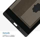 LADYSON White LCD Display Touch Screen Digitizer Assembly for Samsung Galaxy view 5