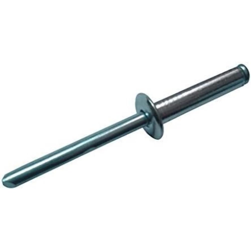 Merriway BH02214 (100 Pcs) Aluminium Alloy Pop Rivet, 4.0 x 16 mm (5/32 Inch x 5/8 Inch) - Pack of 100 Pieces