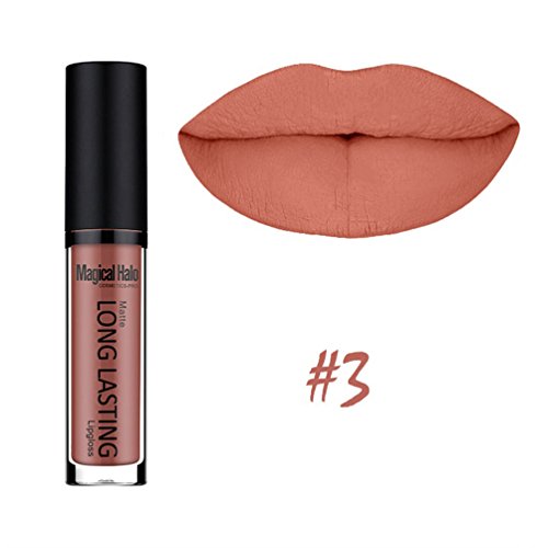 Lipstick matte lipgloss womens colorful lip gloss long lasting ma…
