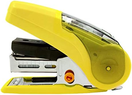 Stapler Binding Office Information For A Variety Of Staples Single Finger Easy To Bind 2-20 Pages Deep Throat: 26mm (color : A)