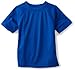 Kanu Surf Boys' Short Sleeve UPF 50+ Rashguard Swim Shirt, Solid Royal, 5T