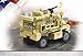 inFUNity Army Vehicle Cougar MRAP Building Blocks, Good with Army Minifigures, Military Vehicles