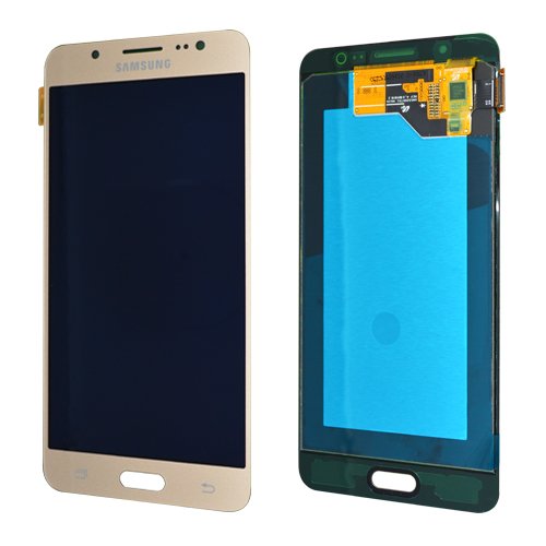 LCD Display Samsung J510F Galaxy J5 2016 Original full set Gold - LCD Display + Display Glas + Touchscreen + Elektronik