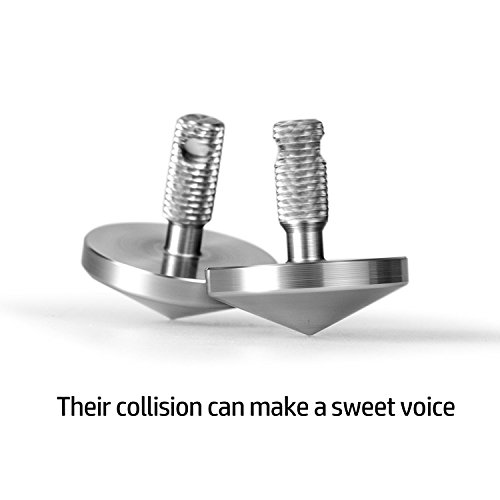 5 Precision+Stainless+Steel+Spinning+Top