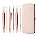 Kaiercat Professional Blackhead Remover Tools Set - 6pcs Pimple Comedone Extractor, Blemish and Acne Removal Kit