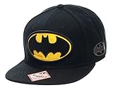 BIOWORLD Men's DC Comics Batman Logo Black Snapback Cap
