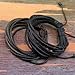 COOLLA 2-Pack Leather Black & Brown Bracelets - Fashion Adjustable Leather Wristband and Rope Cuff Bracelet - Great for Men, Women, Teens, Boys, Girls Sl1