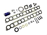 Ford 6.0L intake manifold gasket set with EGR Cooler and Turbo Installation gasket kit for 2003 - 2007 Ford 6.0L Powerstroke diesel F250 F350 F450 F550 Excursion E-Series
