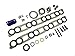 Ford 6.0L intake manifold gasket set with EGR Cooler and Turbo Installation gasket kit for 2003 - 2007 Ford 6.0L Powerstroke diesel F250 F350 F450 F550 Excursion E-Series