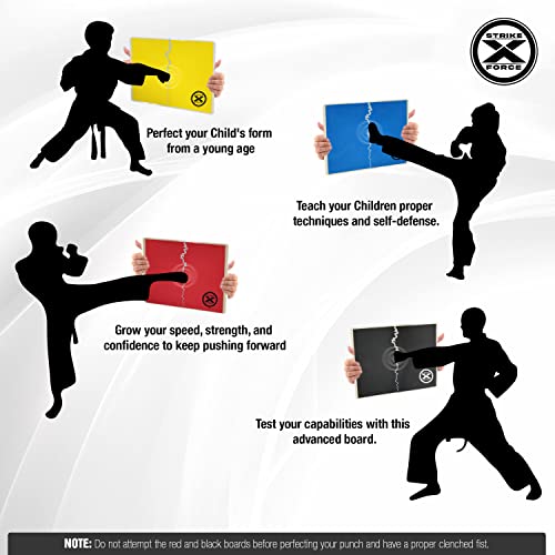 STRIKEXFORCE Rebreakable Punching Boards, Taekwondo Karate and Martial