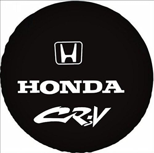 Xiawa Spare Tire Cover Fit For HONDA CR-V Wheel Tire Cover Heavy Denim Leather 15inch