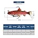 Goture Fishing Lures for Bass - Lead Jigs Soft Plastic Fishing Lures with Hook Freshwater and Saltwater Fishing Bait (5 Colors/0.82oz（5 Pack）
