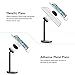 Licheers Magnetic Cell Phone Stand, 360 Rotation Magnetic Cell Phone Holder Compatible with iPhone Xs Max XR 8 7 6 6s Plus, Android,Samsung,Kindle,Used for Desk, Table, Night Stand-Black