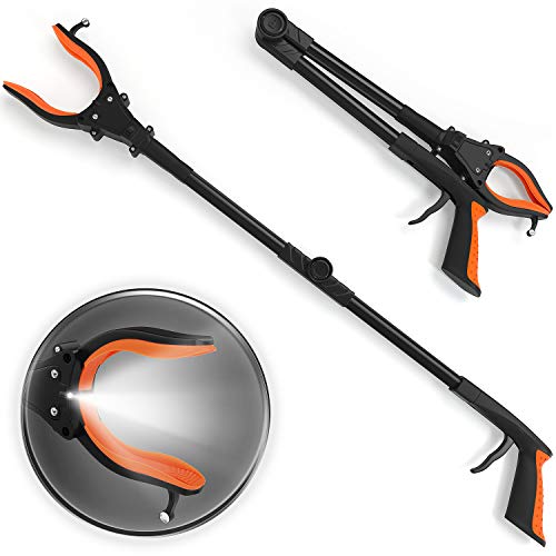 Kekoy Extendable Grabber Reacher Tool Headlight 32 inch 