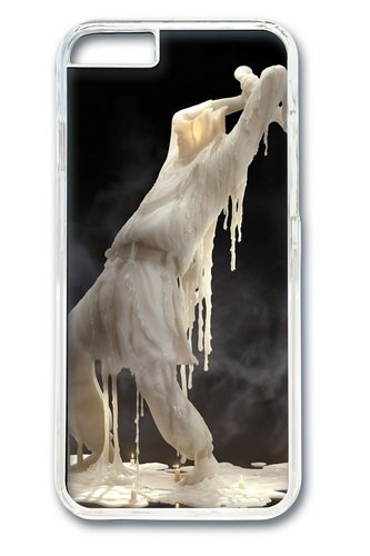 iPhone 6 Case and Cover -Melting candle wax PC case Cover for iPhone 6 and iPhone 6 Transparent