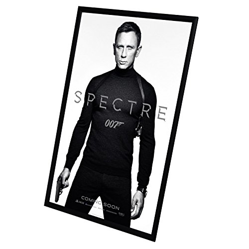image for Movie Poster Frame 24x36 Inches, Black SnapeZo 1.2