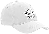 Koloa Surf(TM) Thruster Logo Classic Cotton Dad Hat-White/Black