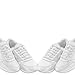 Diagonal One No Tie Shoelaces – 2 Pack. Slip On Tieless Elastic Silicone Shoe Laces for Kids, Adults & Seniors. Best for Sneakers and Casual Footwear