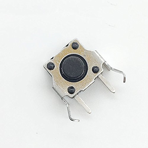 2PCS 4Pin L R Micro Switch Left Right Shoulder Trigger Button Replacement for Gameboy SP GBA SP Game Console