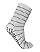 #1 Non Slip Socks, THE BEST Adult Hospital and Home Care Socks, Skid Resistant, Slipper Socks, Unisex Gripper Socks Grey Slipper