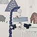 Lambs & Ivy Signature Montana Musical Mobile - Blue/White Bears
