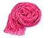 Leegoal Fashion Solid Color Rose Red Long Shawl Scarf Wrap for Women