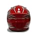 TMS Youth Kids Red Flame Dirt Bike ATV Motocross Helmet with Goggles and Gloves (Large)
