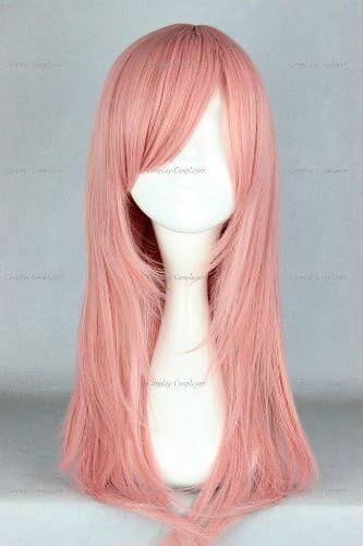 CosplayerWorld WIG-351A2 Maria Arakawa Under the Bridge Cosplay Wig For Convention Pink 65cm 240g