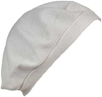 Landana Headscarves Beret for Women Cotton Flat Band Solid