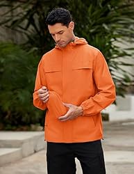 COOFANDY Men's Rain Jacket Waterproof Lightweight