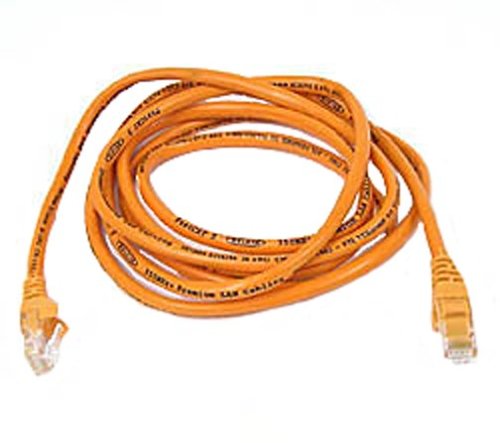 Belkin 5FT CABLE PATCH CAT5 UTP-4PR RJ45M ORG ( A3L791-05-ORG )