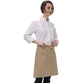 Chef Works Unisex Half Bistro Server Apron