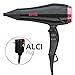 1875W Professional Salon Hair Dryer Negative Ionic Blow Dryer, 2 Speed 3 Heat Settings Cool Button with AC Motor, Concentrator Nozzle and Filter, Black