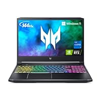Acer Predator Helios 300 PH315-54-760S Gaming Laptop | Intel i7-11800H | NVIDIA GeForce RTX 3060 Laptop GPU | 15.6” Full HD 144Hz 3ms IPS Display | 16GB DDR4 | 512GB SSD | Killer WiFi 6 | RGB Keyboard