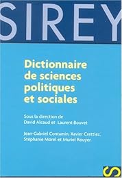 Dictionnaire de sciences politiques et sociales