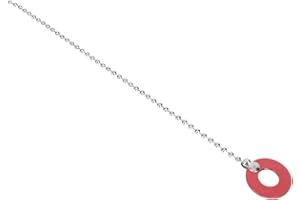 Crovakeu 1-Pack Cymbal Rattler Chain, Aluminum Alloy Sizzle Chain for Drum Kit, Ride Cymbal & Hi-Hat, Easy Install Rattling D