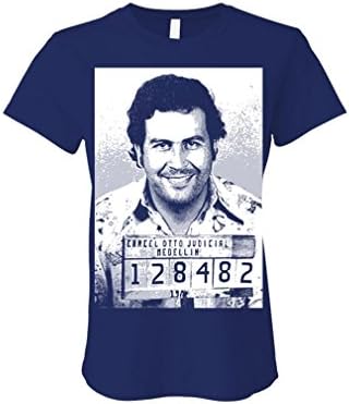 Hood Ornaments Pablo Escobar - Drug Cartel Kingpin Cocaine - Ladies Cotton T-Shirt