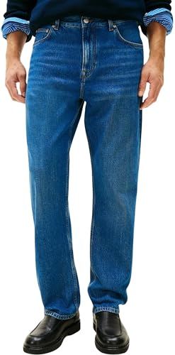 Tommy Hilfiger Men Relaxed River RGD Dash Blue MW0MW41897 Other Jeans, Denim, 38W / 36L