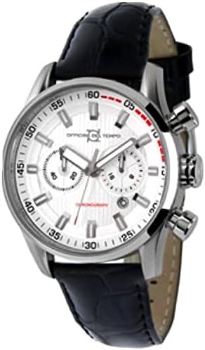 Officina del Tempo Watch Analogue Display and Strap OT1033-11000AN_Argento