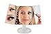 Lighted Makeup Mirror With Lights - LUXURY LED Vanity Mirror With Lights and Trifold Mirror - The PERFECT Make Up Mirror for Your Bathroom or Gift - BEST Magnifying Mirror with Light for Cosmetics