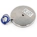 DC 12V 200N 44LB/20Kg Suction Holding Sucker Round Electric Magnet Solenoid Lifting Cylinder Electromagnet 70 x 9mm