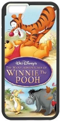 iphone6 plus 5.5 inch Black phone case Classic Style Disney Cartoon Many Adventures of Winnie the Pooh WHD8983787