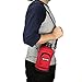 45 Degree Latitude Beer Growler 64oz Protective Carrier Tote Red Nylon & Neoprene Sleeve with Shoulder Strap (Bottle Sold Separately) - Red