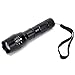 LAOPOMI LED Tactical Flashlight,1000 Lumen L2 Portable Outdoor Water Resistant Torch with Adjustable Focus and 5 Light Modes,Rechargeable 18650 Lithium Ion Battery and Charger