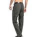 ADAFAZ Men's Outdoor Flex Stretch Hunting/Tactical Pants with Cargo Pockets, Lightweight, Water Resistant Cargo Trousers