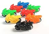 Edison Novelty One Dozen Friction Micro Motorcycles (12)
